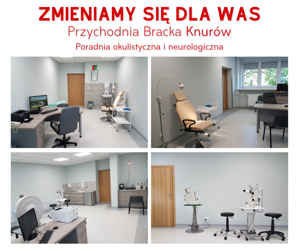 Poradnia okulistyczna Przychodnia Bracka Knurów