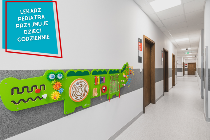 Lekarz pediatra w Przychodni Brackiej Polska-Wirek przyjmuje codziennie