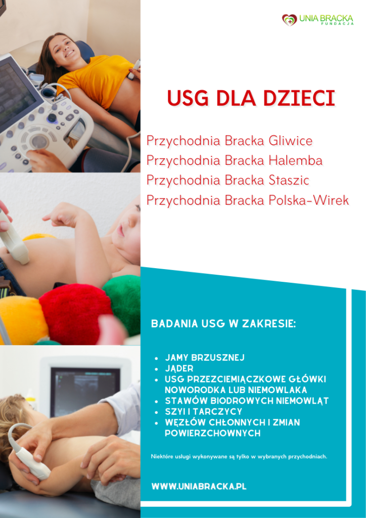 USG dla dzieci Przychodnie Brackie